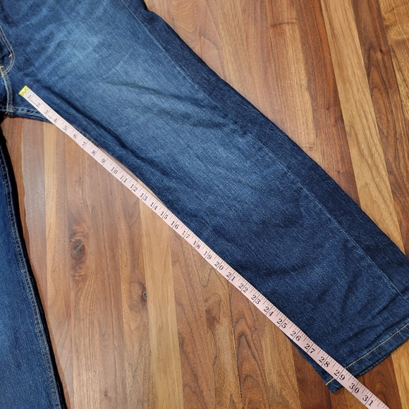 Levi's 505 Straight Regular Fit Jeans 5 Pocket Size 36 x 29 - Picture 7 of 9